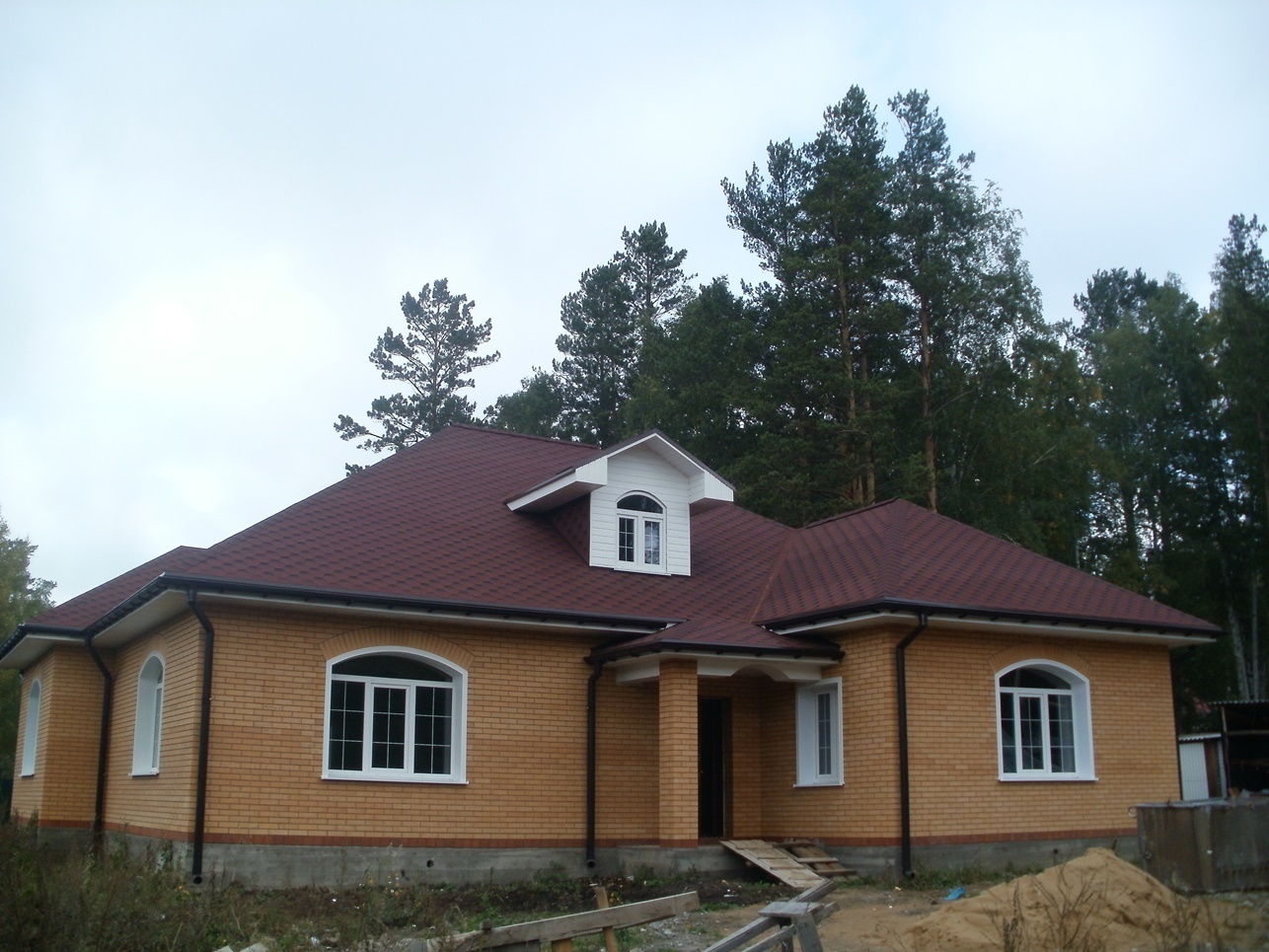 Дом в п. Патроны, Иркутский район. 2014 год